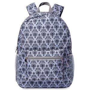 Disney Haunted Mansion Wallpaper Backpack LIKE NEW